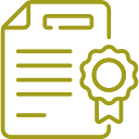 Verified professional credentials